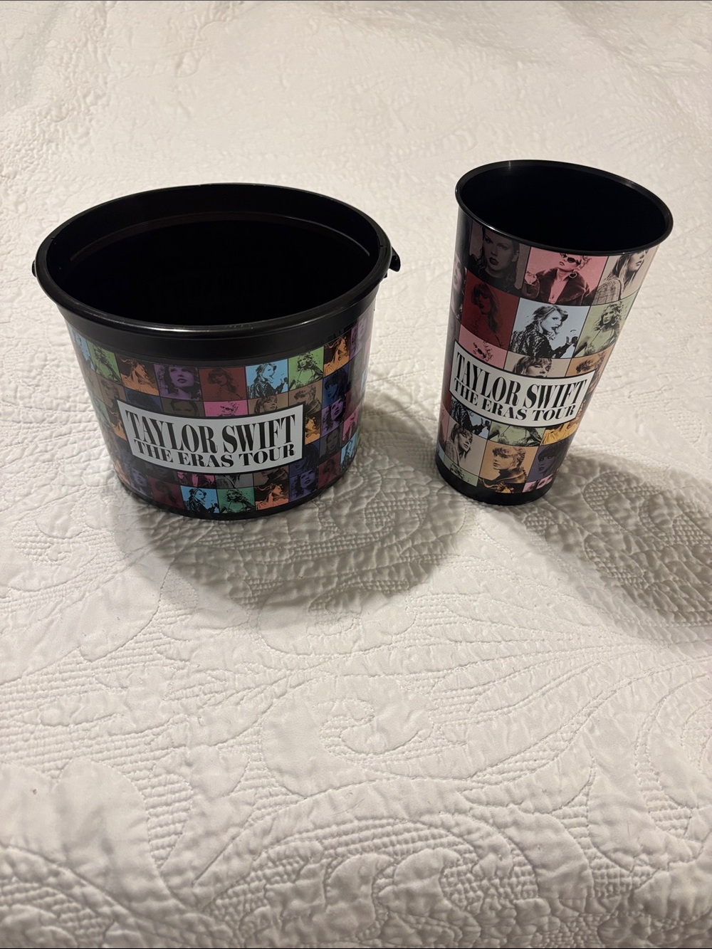 Taylor Swift Eras Tour Party Bucket and Cup Set authentic